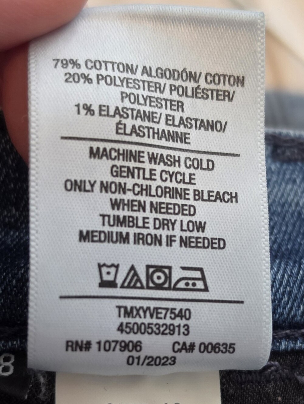 HUDSON Noa Yvonne High-Rise Straight Ankle Jeans Blue Denim Size 28 - Picture 11 of 11